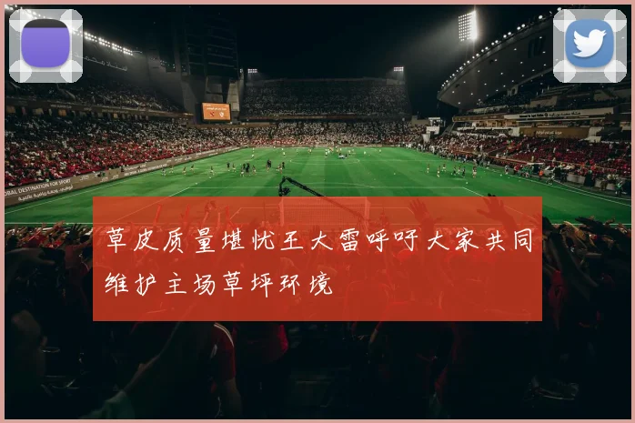 草皮质量堪忧王大雷呼吁大家共同维护主场草坪环境